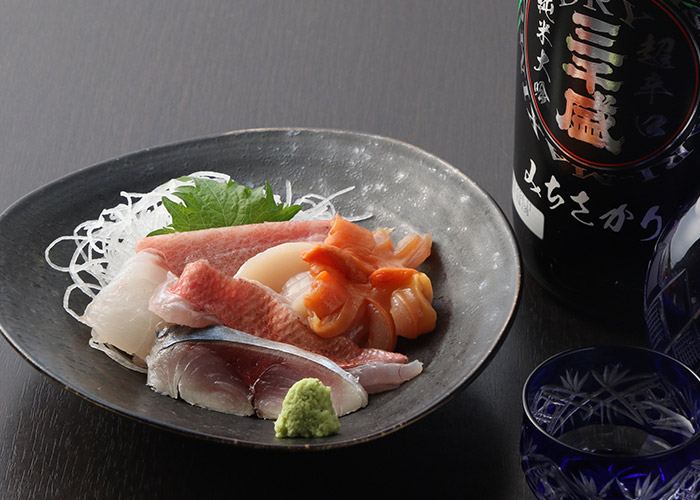 刺身盛り合わせ