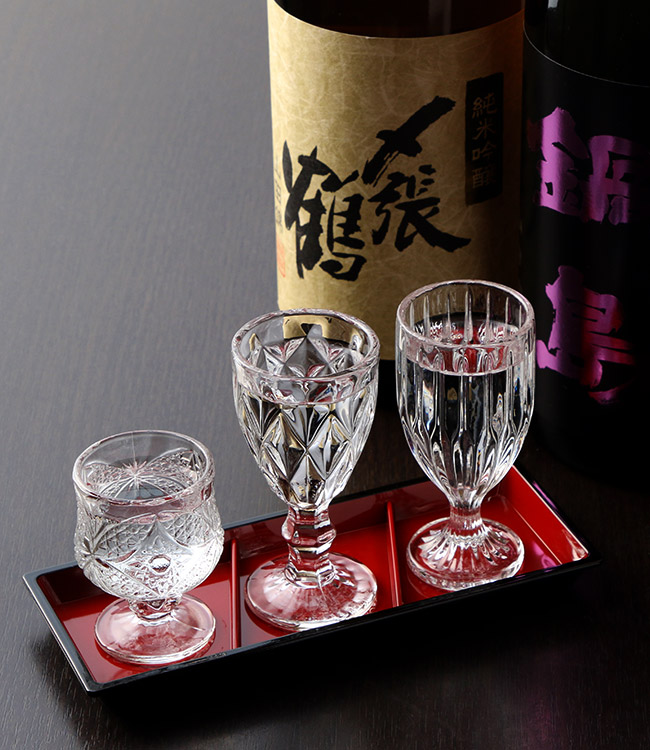 日本酒飲み比べ